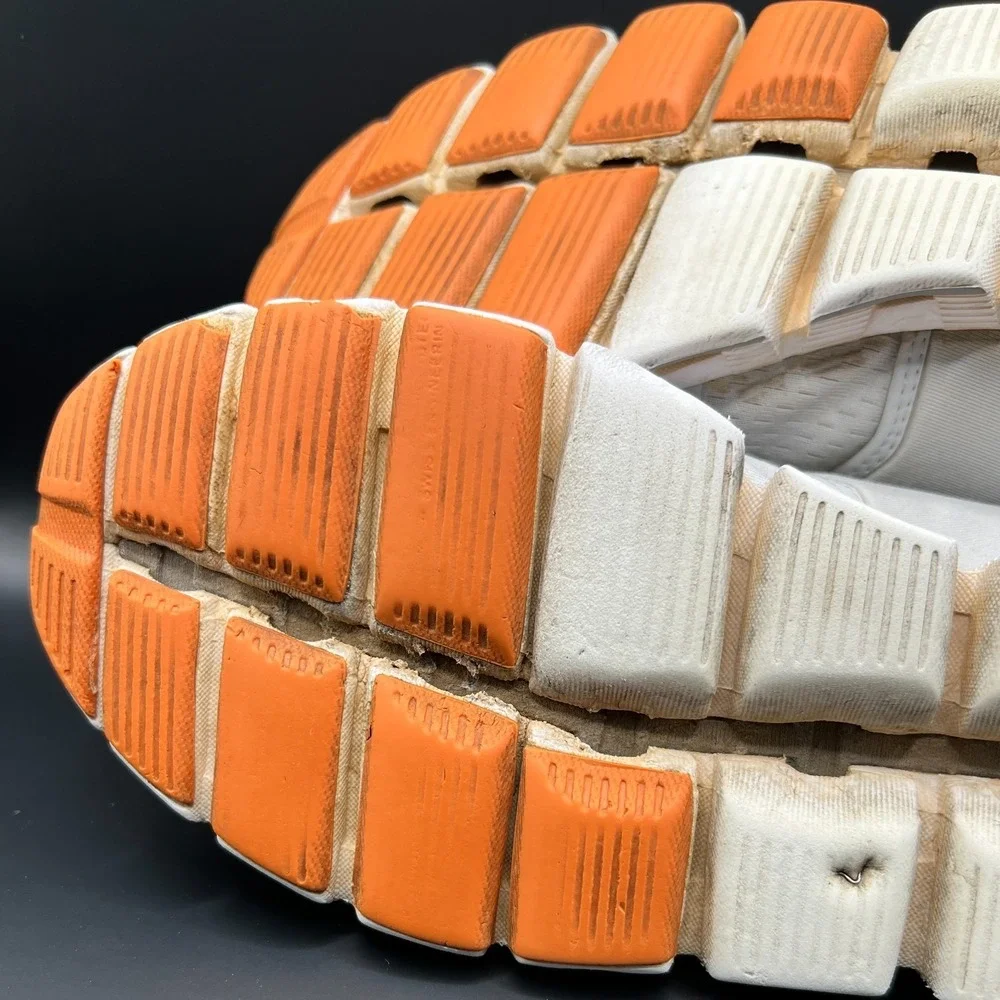 On Cloud 19-99194 Womens 11 Running Shoes Glacier White‎ Mesh Athletic Sneaker